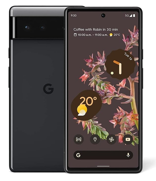 Google Pixel 6 128GB, musta