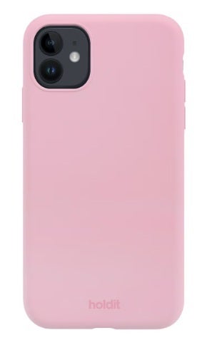 Holdit iPhone 11/XR - Silicone suojakuori - pinkki