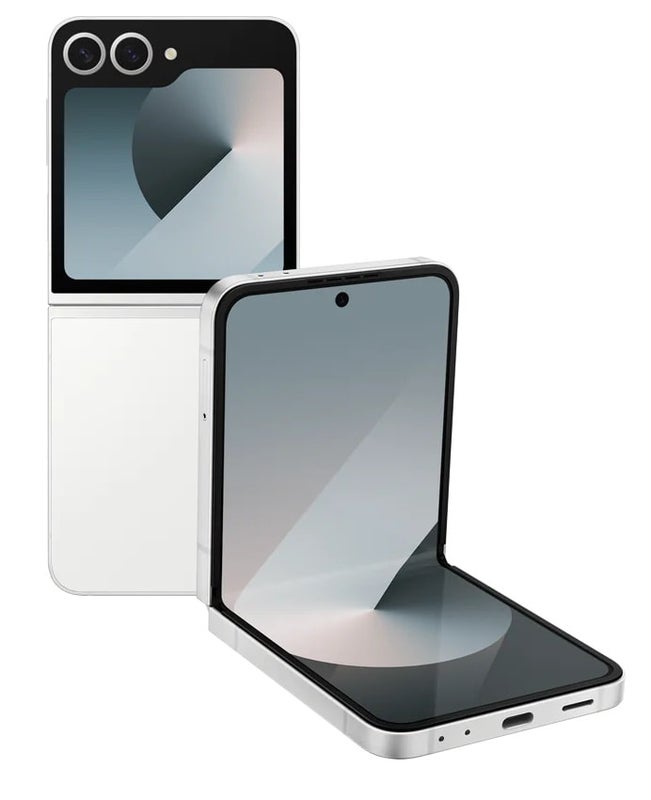 Tarkistettu & huollettu Samsung Galaxy Z Flip6 valkoinen - 12kk takuulla