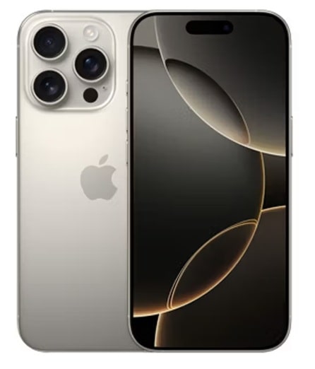 Tarkistettu & huollettu Apple iPhone 16 Pro, harmaa - 12kk takuulla