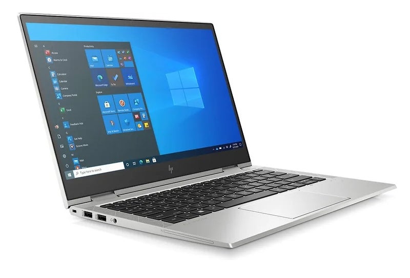 HP X360 mallista l&ouml;ytyy toiselta sivulta 2x C USB porttia sek&auml; yksi HDMI liitin