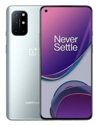 Tarkistettu & huollettu OnePlus 8T hopea, 12kk takuulla