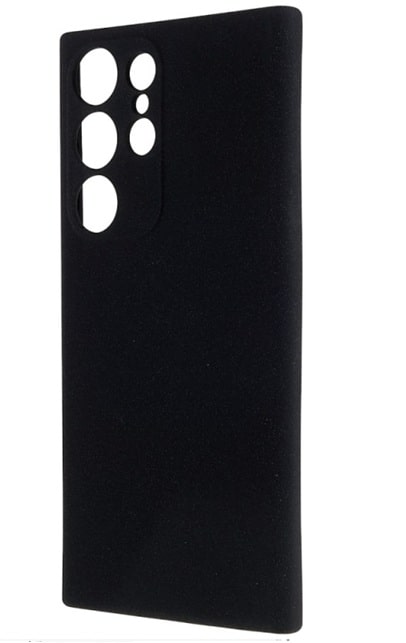 Musta suojakuori Samsung Galaxy S23 Ultra sarjan puhelimiin