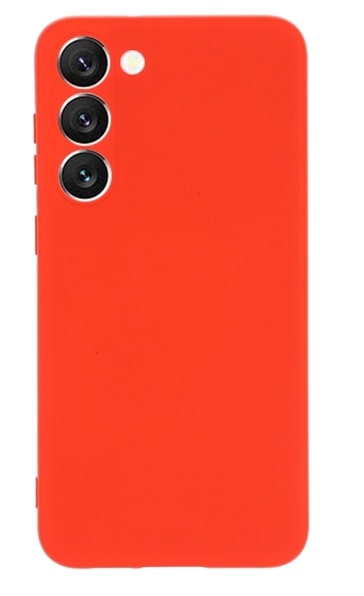 Punainen suojakuori Galaxy S24 sarjan puhelimille